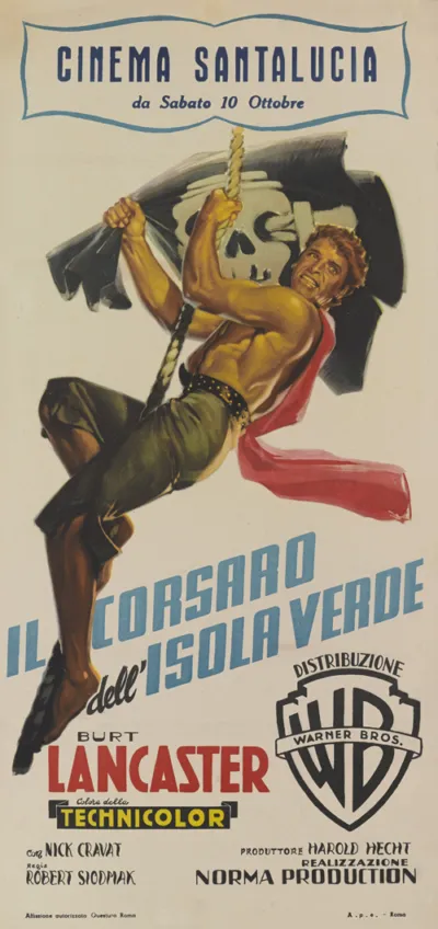 The Crimson Pirate / Il Corsaro Dell Isola Verde