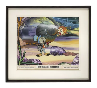Pinocchio (Jiminy Cricket under water)