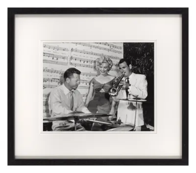 Marilyn Monroe, Mickey Rooney and Ray Anthony